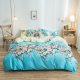 Cover Set Bed Cotton Quilt Bedsheet Bedding Duvet Fitted