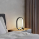 Usb Plug-In Lamp Oval Acrylic Lamp Touch Control Dimmable Modern Simple Creative Night Lamp Bedside Reading Lamp Desk Table Led