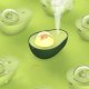 Avocado Mini Spray Humidifier USB Charging Night Light Portable Mist Sprayer For Home Car